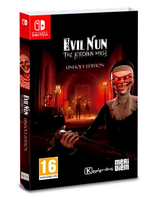 MERIDIEM Evil Nun The Broken Mask Unholy Edition Nintendo Switch