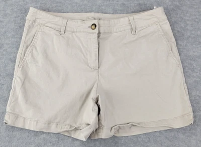 Pantalones Cortos Tommy Bahama Tostados Chino Bolsillos Preppy Playa Para Mujer Talla 14 Foto 1 de 4