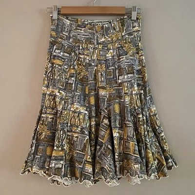 Falda Effie’s Heart para mujer The Seven Year con volantes paisaje urbano talla PEQUEÑA Foto 1 de 4