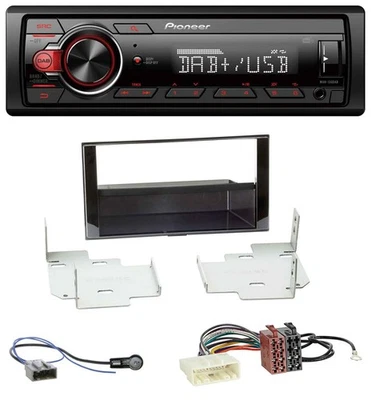 Pioneer MP3 1DIN DAB USB AUX Autoradio für Nissan Micra, Note (ab 2013) - Bild 1 von 4