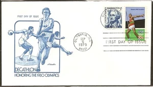 US Scott # 1790 Olympic Javelin.Artmaster cachet. - Picture 1 of 1