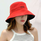 Solid Fisherman Hat Women's Bucket Hat Anti-Uv Outdoor Double-Side Reversible Fb