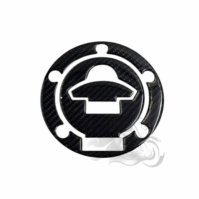 Ajuste para Ducati S4R S2R M620 695 748 Cubierta Calcomanía Adhesiva Fibra de Carbono Tapa Gas Foto 1 de 2