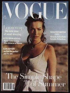 VOGUE UK Mai 1993 TATJANA PATITZ Linda Evangelista NATASHA RICHARDSON @NEAR MINT - Bild 1 von 14