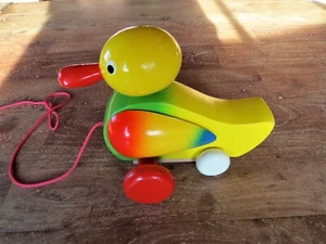 Nachziehente aus  Holz - Bild 1 von 6