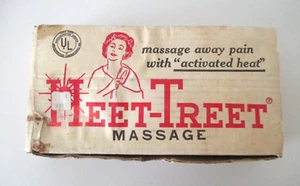 Vintage HEET TREET HEATED VIBRATING MASSAGER Model 750-A " Activating Heat" AZ54 - Picture 1 of 6