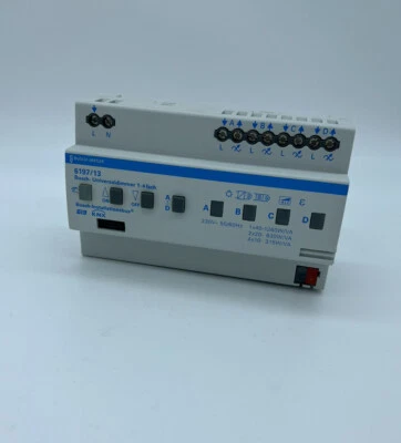 BUSCH-JAEGER EIB KNX Universaldimmer 1-4fach, 6197/13 - Bild 1 von 2