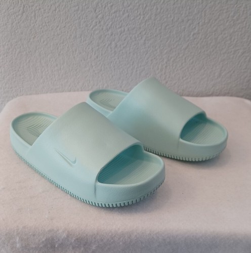 Nuovo Donna Nike Calm Slide Sandali ~Jade Ice (DX4816 300) Taglia 6
