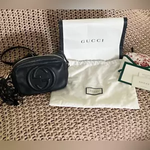 Gucci Soho Disco Bag Black - Picture 1 of 11