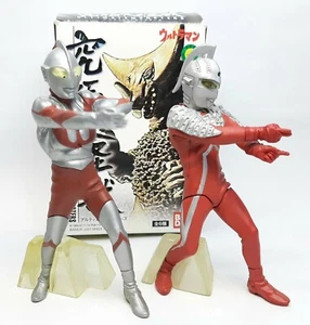 BANDAI ULTIMATE MONSTERS ULTRAMAN & ULTRASEVEN ACTION FIGURES w ORIG. BOX STANDS - Picture 1 of 12