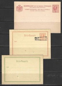 NETH ANTILLAS — (9) TARJETAS POSTALES DE COLECCIÓN - 1877 -- COMO NUEVAS - Imagen 1 de 3