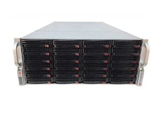 Chasis SuperMicro CSE 847 36 bahías 4U SAS 3 Barebone ATX E-ATX 2x PWS-1K28P-SQ - Imagen 1 de 3