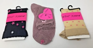 NWT set of 3 Betsy Johnson Ankle Socks Women's Size 9-11 - Picture 1 of 2