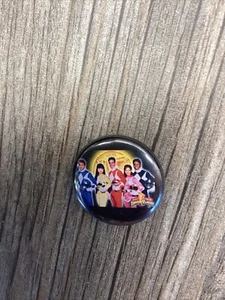 Mighty Morphin Power Rangers Retro TV Pinback Button Hat pin Luggage/Purse 1” - Picture 1 of 13