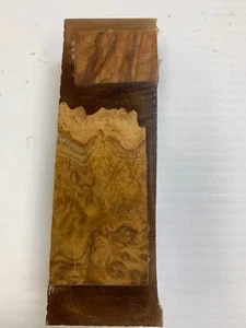 Beautiful Australian Burl Stabilized Alumilite Hybrid Knife blanks 1.5" x 1 x 5" - Picture 1 of 6