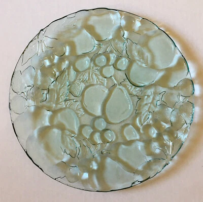 Libbey Orchard Fruit Cake Plate Serving Platter - Image 1 of 4