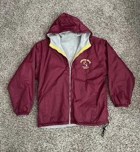 Arizona State Sun Devil Reversible Windbreaker Jacket With Hood XXL - Picture 1 of 14