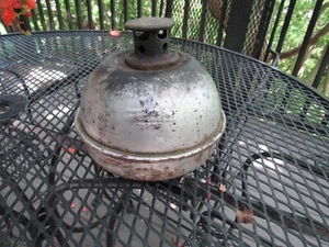 Vintage Luck-E-Lite TORCH ROAD FLARE RAILROAD SMUDGE POT ORCHARD - Picture 1 of 10