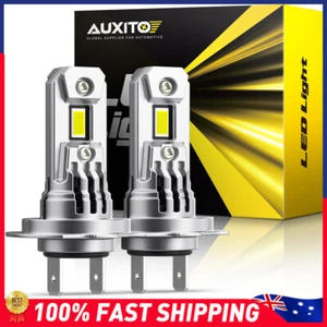 AUXITO 100W 24000LM 2x H7 LED Car Headlight Conversion Bulbs High Low Beam 6500K - Picture 1 of 14