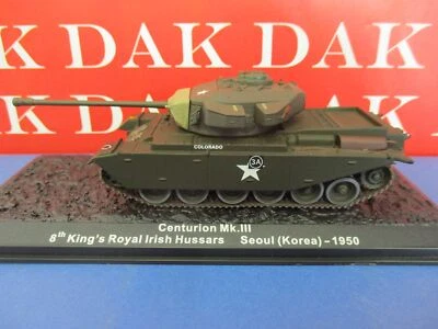 Diecast 1/72 Modellino Tank Centurion Mk.III 8th King's Royal Irish Hussars 1950 - Immagine 1 di 4