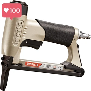 MT8016LN Pneumatic Upholstery Stapler Long Nose Air Staple Gun, 21 Gauge Type 80 - Picture 1 of 12