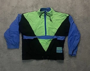 Vintage 90s Byoboy Boy’s Windbreaker Multicolor, No Tag But Fits Like A Small - Picture 1 of 11