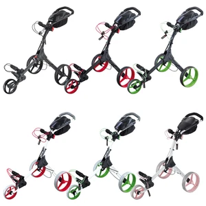 2025 Big Max IQ+ 3 Wheel Push Golf Trolley Foldable Compact Lightweight Cart - Picture 1 of 8