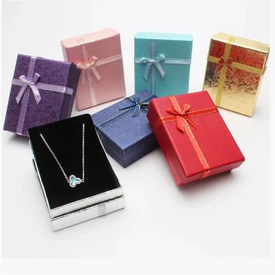 Luxury Jewellery Gift Box – Necklace, Earrings & Ring Storage Case UK - Image 1 of 4