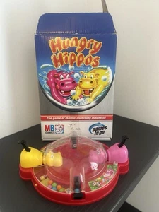 MB Games Hungry Hippos Games To Go Travel 2005 MB Complete  - Picture 1 of 4