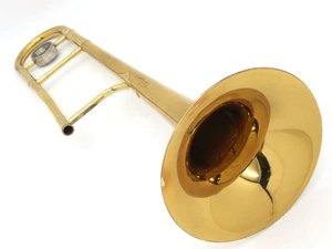KING Tenor Trombone 3B CONCERT Lacquer Finish JP USED - Picture 1 of 11