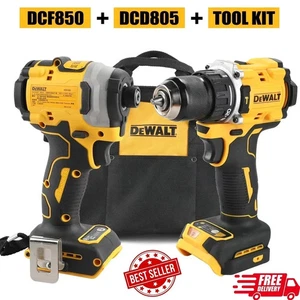 DeWalt DCF805 & DCD850 20V Max Lithium Brushless Combo Kit - Cordless Screwdrive - Picture 1 of 6