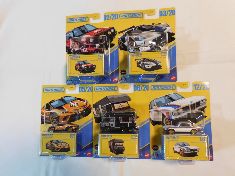 Matchbox Collettore 2025 / 2026 Box 1 - Set di 5 - Immagine 1 di 3
