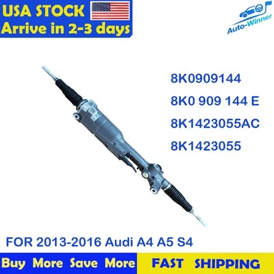 8K0909144  Electric Power Steering Rack and Pinion  for 2013-2016 Audi A4,A5,S4 - Image 1 of 4