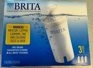 Brita Krug Ersatz Standard Filter 3 Stück für alle Brita Filter - Bild 1 von 3