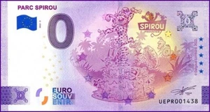 PARC SPIROU / BILLET 0 € / NULL EURO-SCHEIN / UEPR 2022-3 - Picture 1 of 1