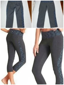 Athleta Splits Revelation Women’s Capri Crop Leggings Size Small - Picture 1 of 12
