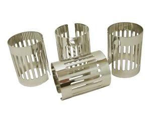 (TC016) Set 4 Tovaglioli Individual Metallo Cromato - Foto 1 di 1