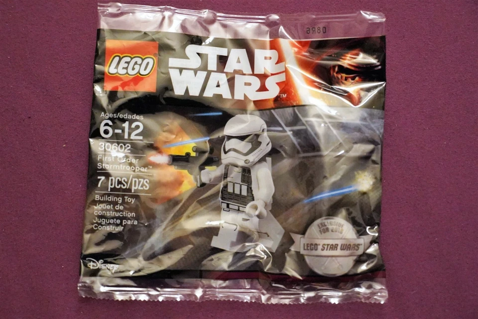  Lego First Order Heavy Assault Stormtrooper 30602 Polybag Minifigure New Sealed - Image 1 of 1