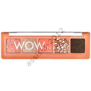 Catrice WOW IN A BOX in PEACH PERFECT 5 Mini Eyeshadow Palette Cruelty Free - Picture 1 of 7