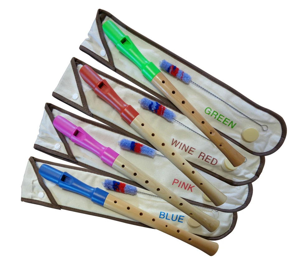 C-SOPRAN - BLOCK FLÖTE - SCHULFLOETE - deutsche Griffweise - Tasche+Wischer+Fett - Bild 1 von 1