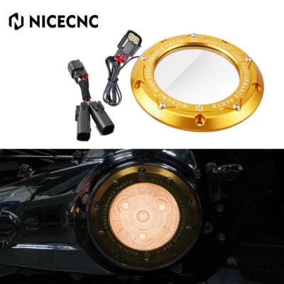 Cubierta Derby tira LED NICECNC para Harley Street Glide FLHX/FLHXS 2016-2023 Foto 1 de 4