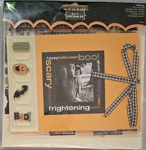 Making Memories HALLOWEEN 5X7 Mini Book Kit -book, charms, stickers - Picture 1 of 2