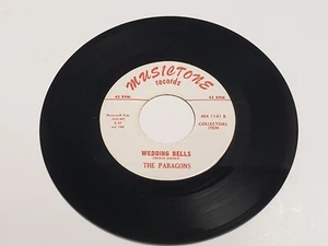 Vtg 1960s 45 RPM The Dubs The Paragons – Could This Be Magic / Wedding Bells VG+ - Picture 1 of 2