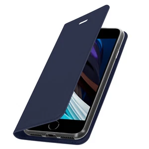 Slim flip wallet case, Business series for iPhone 7 / 8 / SE 2020 - Dark Blue - Picture 1 of 5