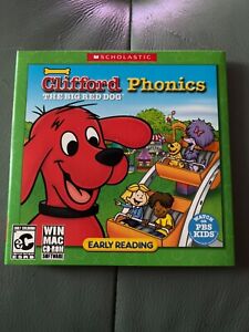 Clifford Big Red Dog learning game Phonics early reading Mac Win pbs kids Game