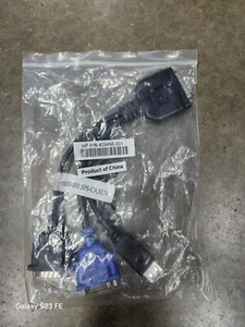 HP 409496-001 416003-001 Local IO SPS-CA SUV KVM Adapter - Picture 1 of 1