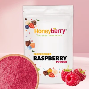 Freeze Dried Raspberry Powder | 100% Natural, No Added Sugar, Baking & Smoothies - Picture 1 of 5