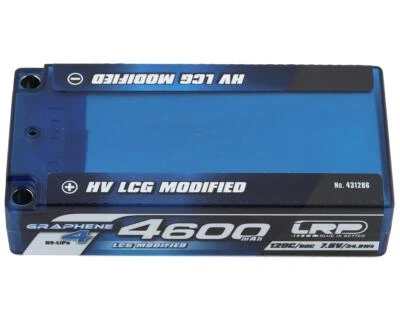 Batería LiPo corta LRP 2S 120C grafeno-4 HV (7,6 V/4600 mAh) [LRP431286] Foto 1 de 2
