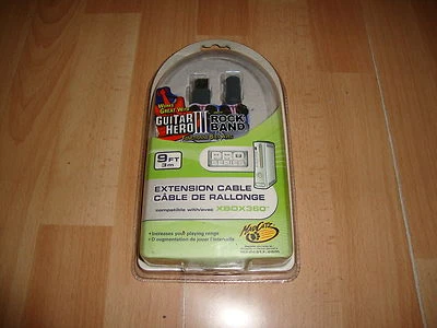 EXTENSION CABLE MAD CATZ PARA EL MANDO DE LA XBOX 360 3 METROS NUEVO EN BLISTER - Image 1 of 2