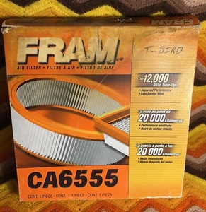 Fram Car Auto Truck Vehicle Air Filter Square High Efficiency NEW CA6555 - Picture 1 of 4
